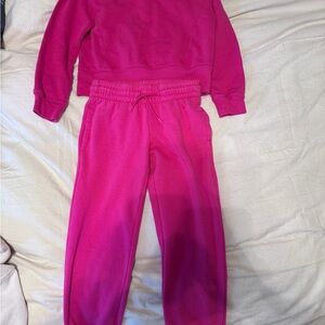 Athletic Works Kids Fuchsia Joggers